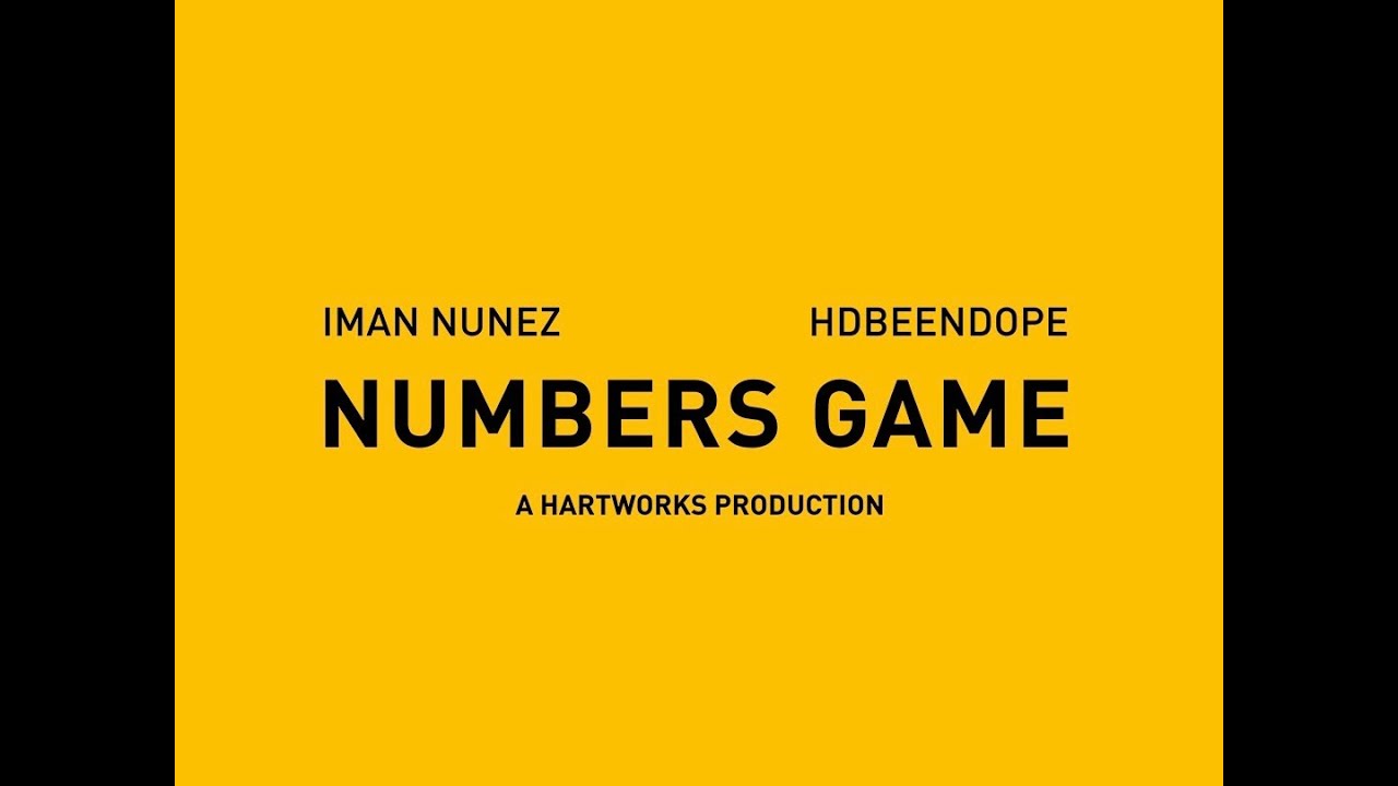 Iman Nunez - NUMBERS GAME (feat. HDBeenDope) (Official Music Video)