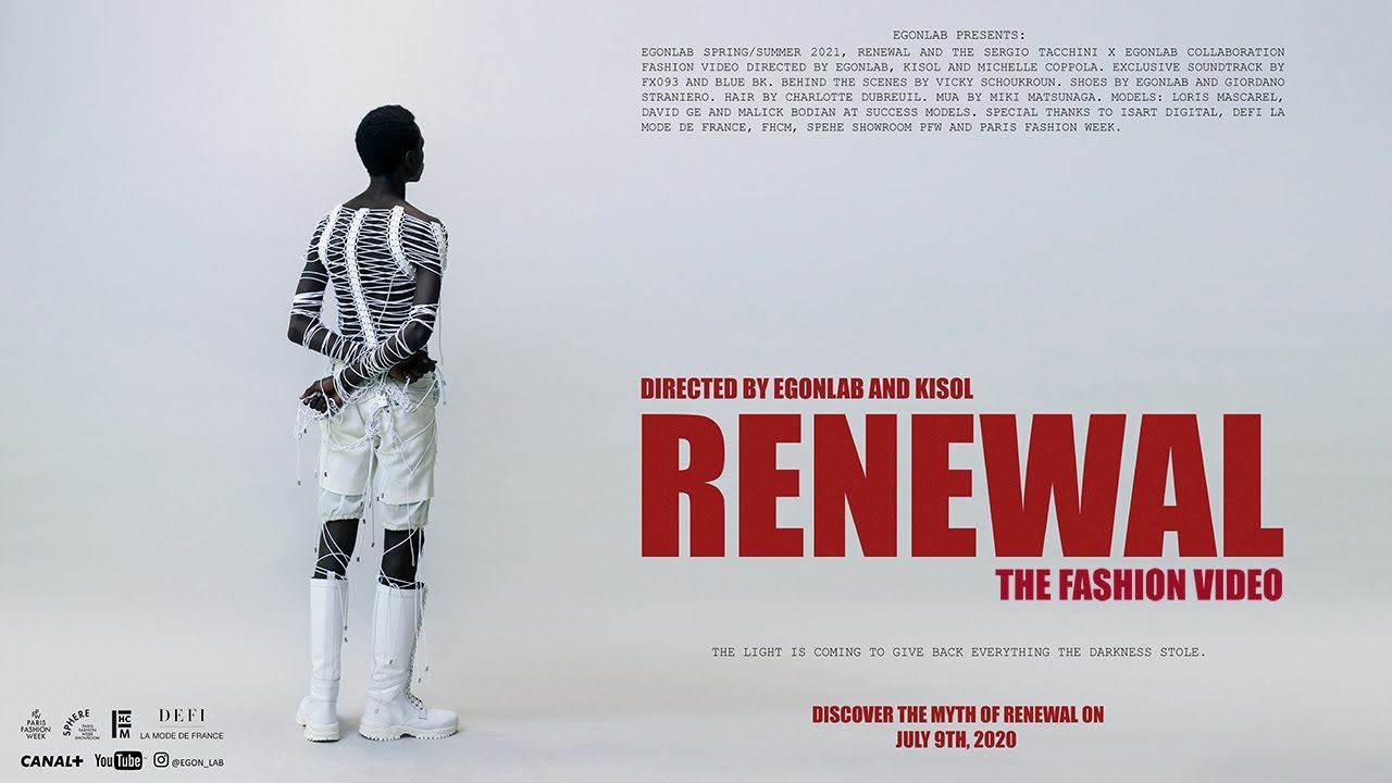 EGONlab. Spring/Summer 2021, RENEWAL - The Fashion Video.