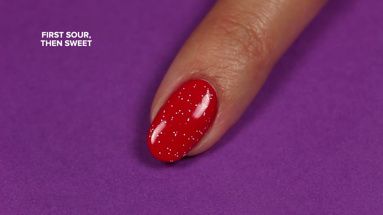 Sally Hansen Insta-Dri x Sour Patch Kids Swatch Video