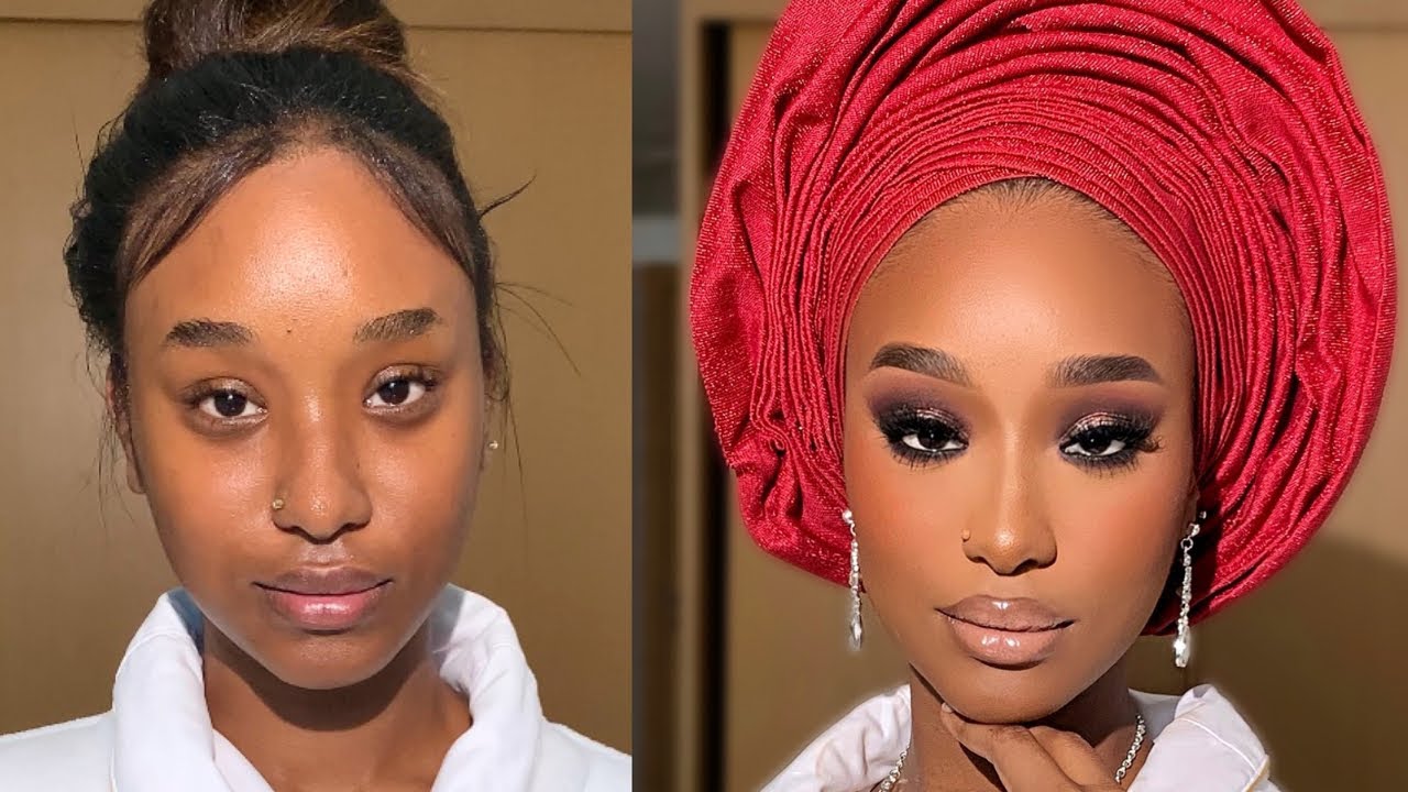 NIGERIAN BRIDAL TRANSFORMATION LOOK || WATCH AND LEARN || Flairbywinnie