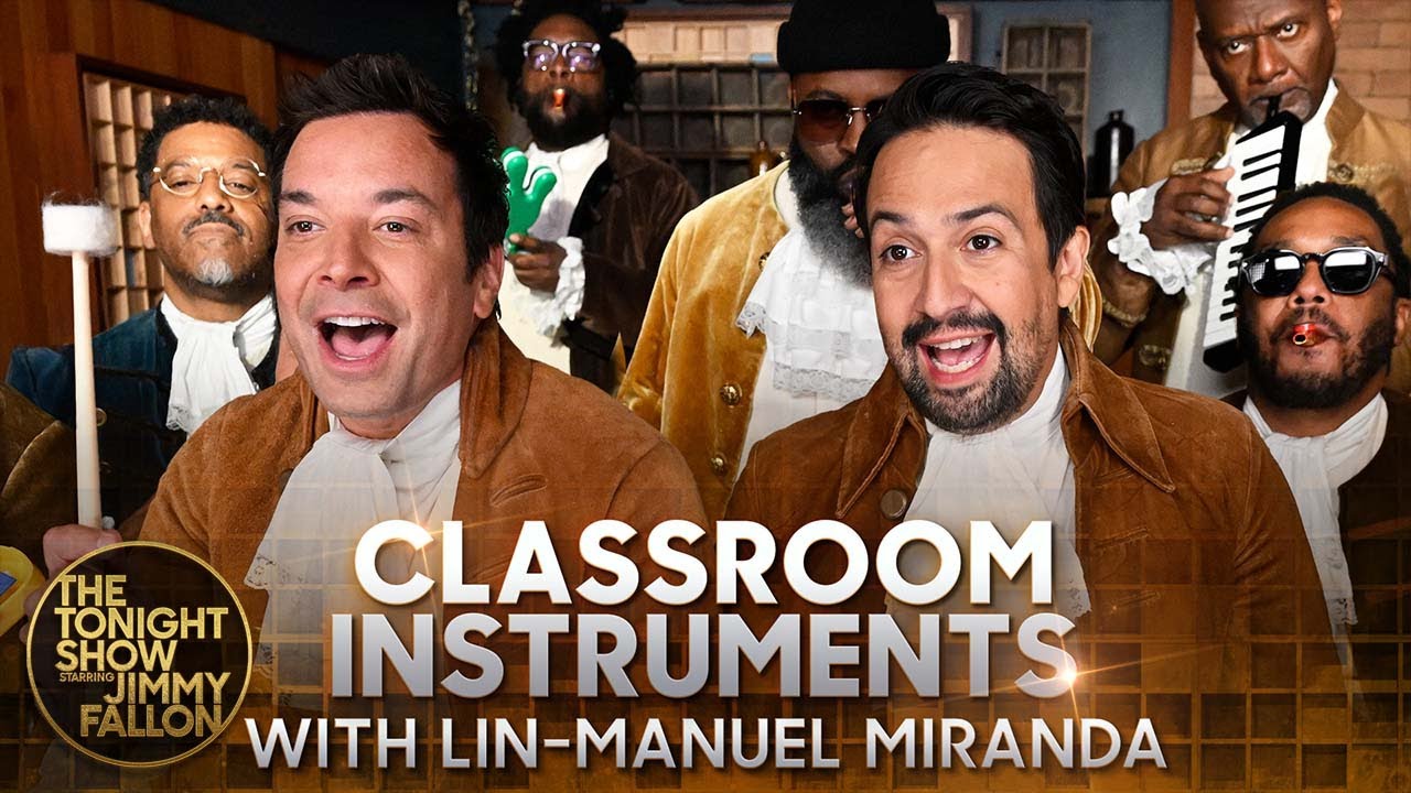 Madonna, Jimmy Fallon and The Roots Sing "Music" (Classroom Instruments) | The Tonight Show