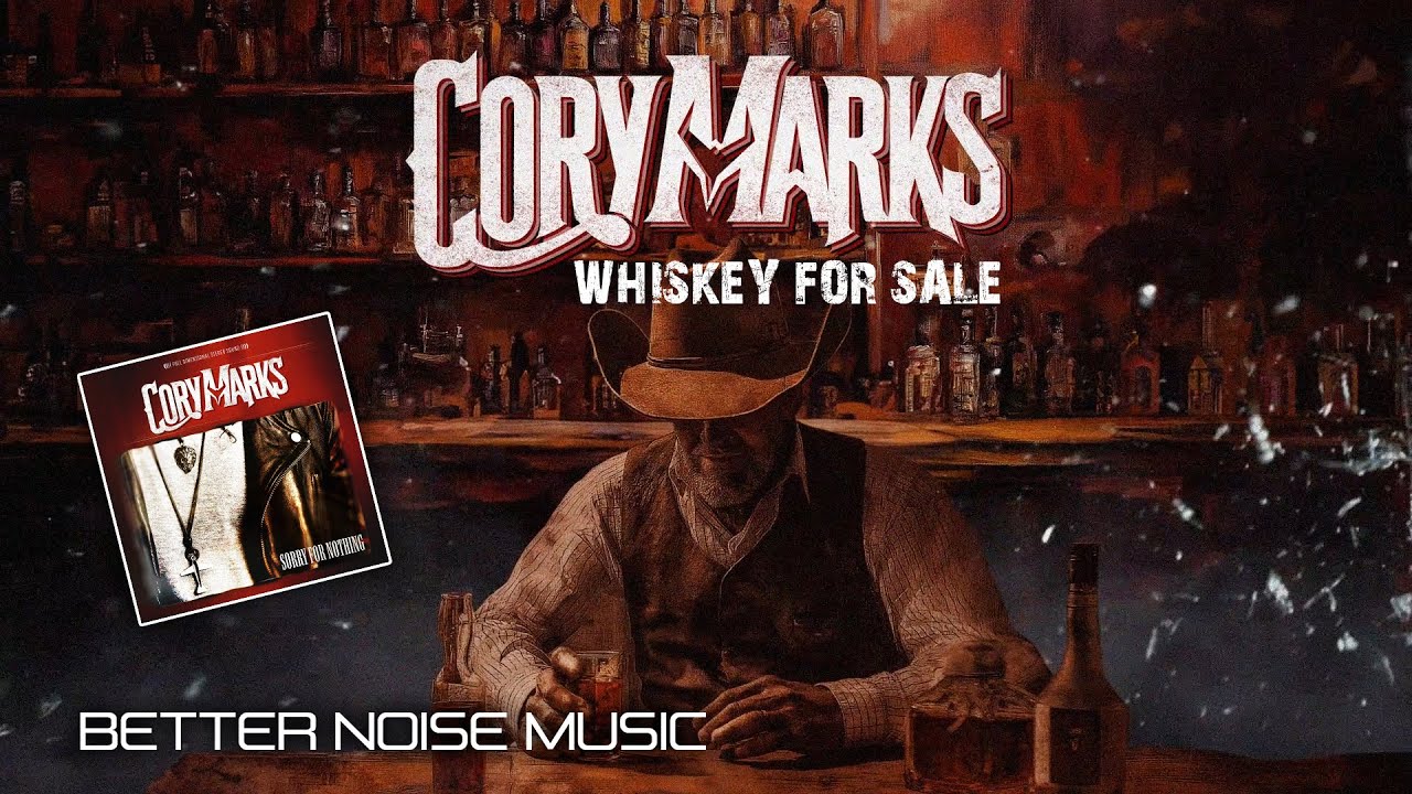 Cory Marks - Whiskey For Sale (Lyric Video)