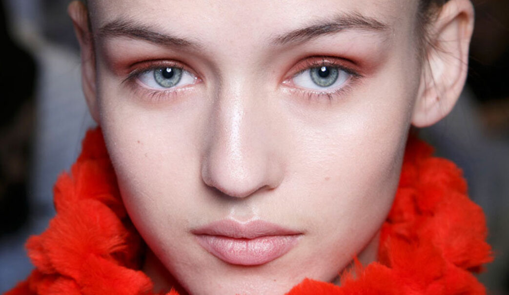 Red Eyeshadow Look, ELLE UK