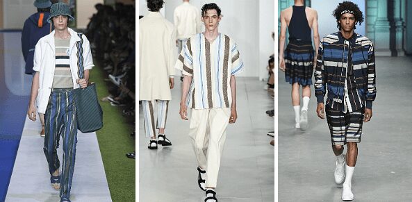From left to right: Fendi, Lou Dalton, Tiger of Sweden