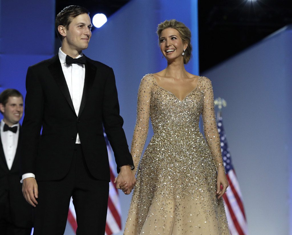 Ivanka Trump and husband at The Liberty Ball