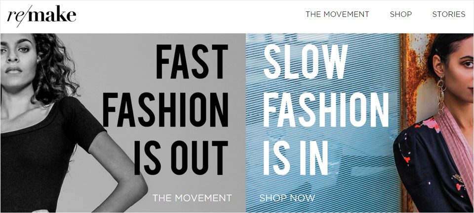 Fast Fashion is Out, Slow Fashion is In