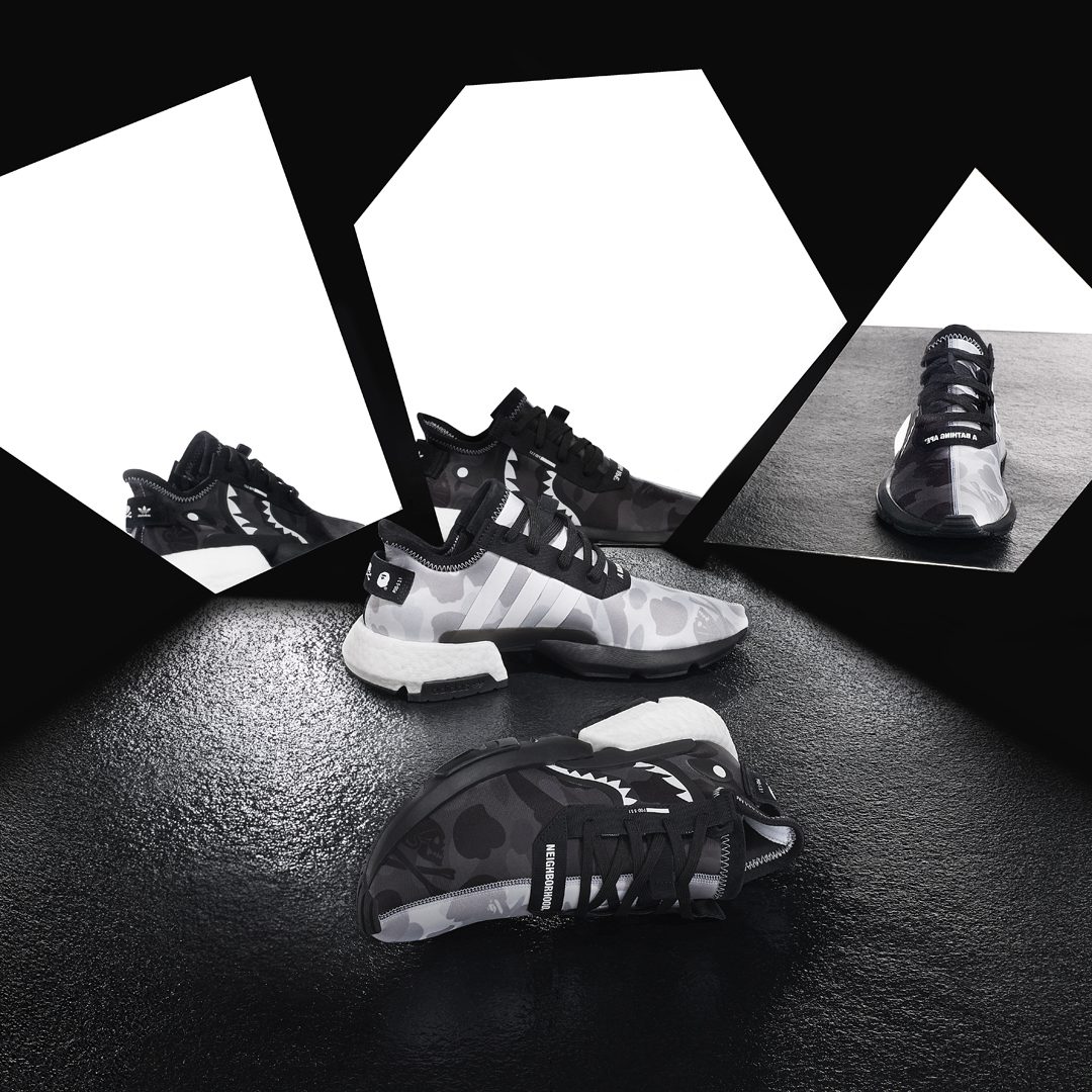 Adidas Originals Bape x NBHD Collaborate To Release Pod 3.1 + NMD STLT - Garnette Report