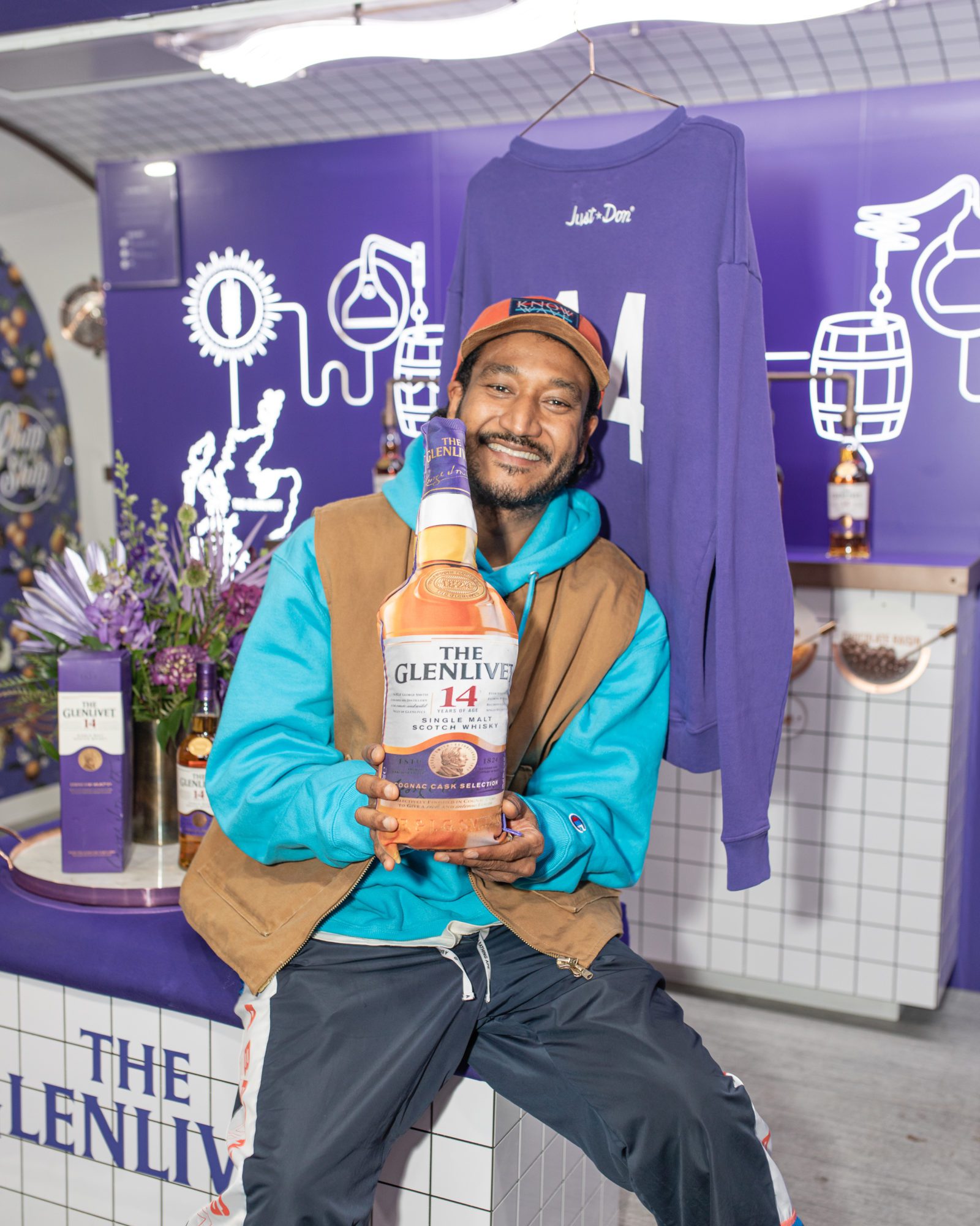 The Glenlivet + Don C Unveil Partnership With Limited Edition Dope Sweater