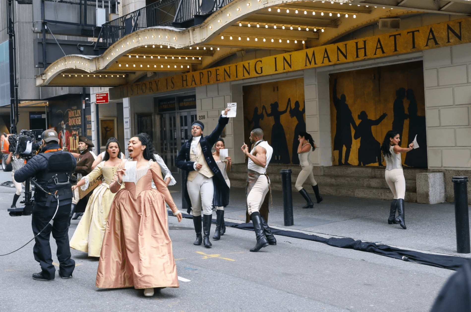 Broadway Shows Prefilms Performance for the Macy’s Thanksgiving Day