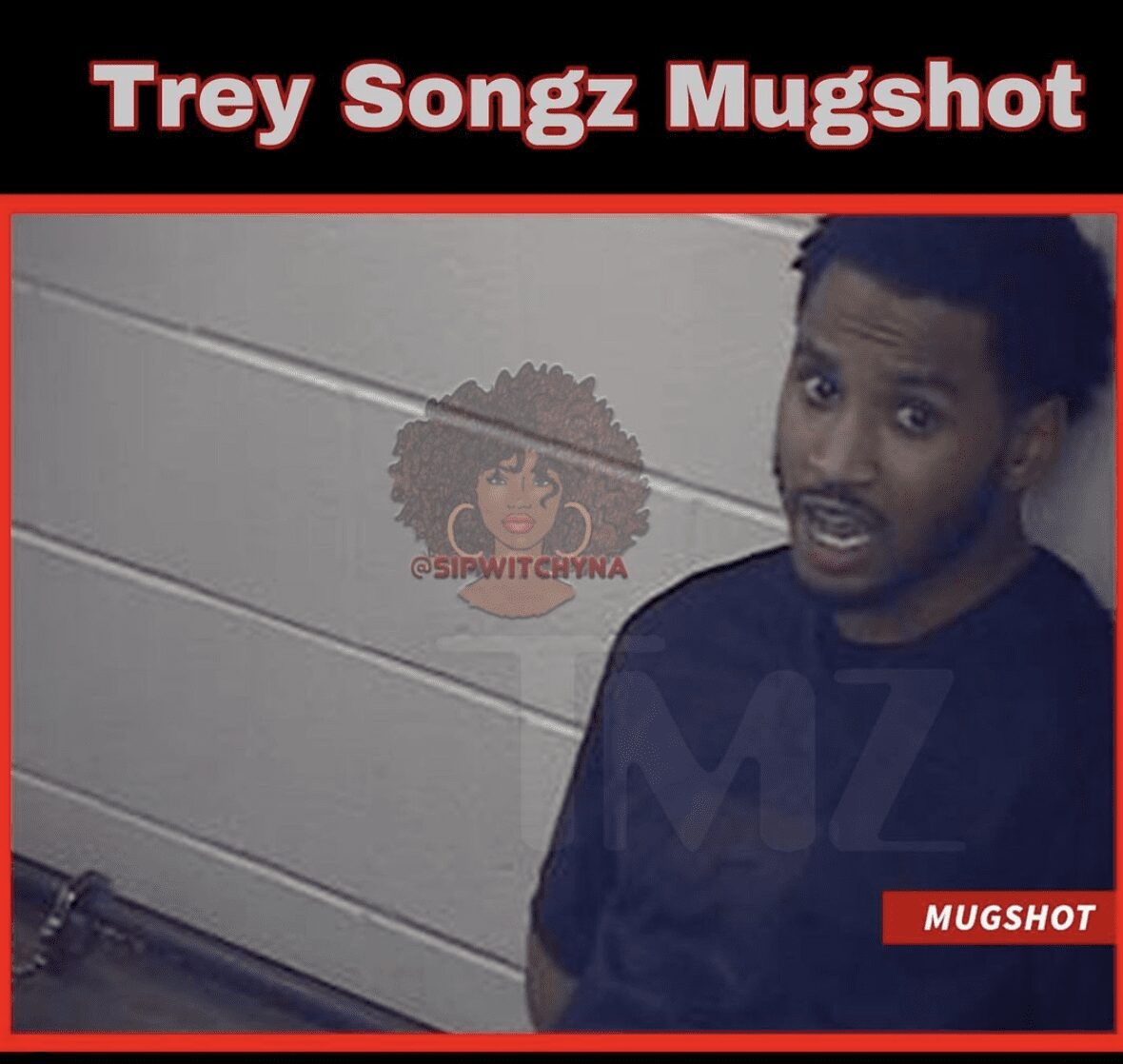 Trey Songz Mugshot