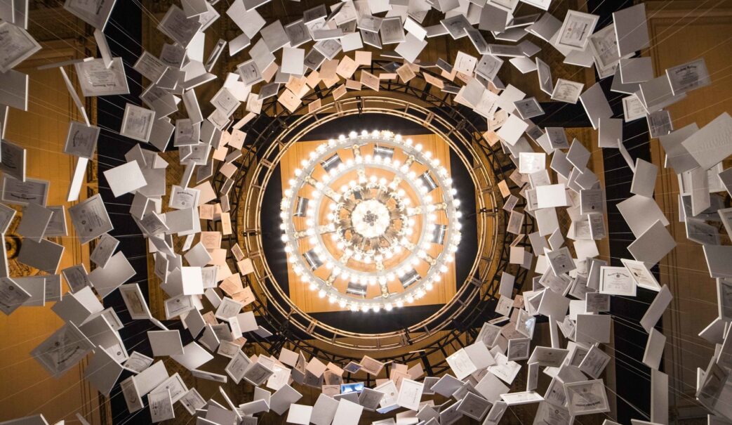Student Debt Sculpture