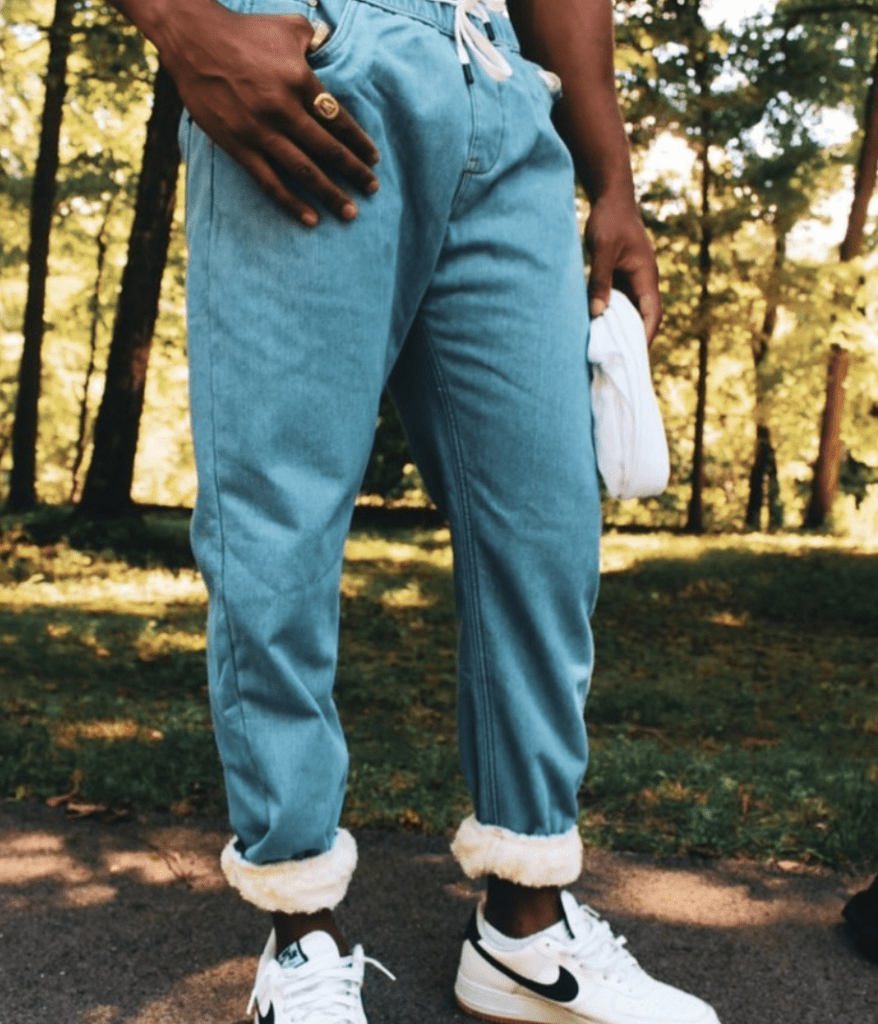 Photo of JERPA sherpa-lined jeans