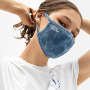 Everlane Tie Dye Face Mask 100% Human
