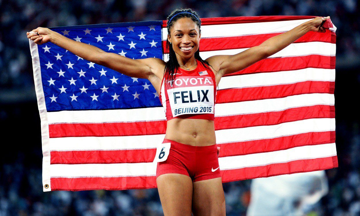 Top Five Most Influential Women in Sports Allyson Felix