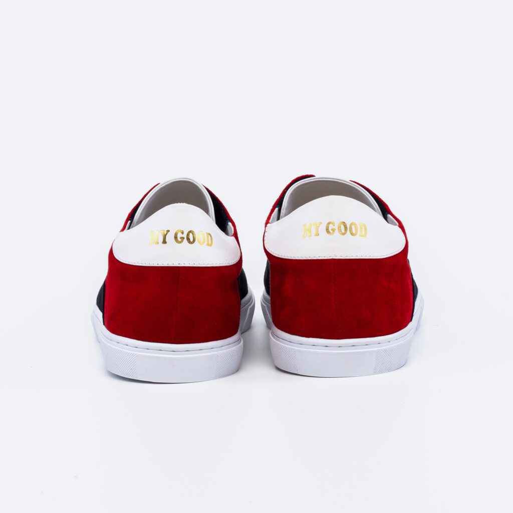 MG Slip Ons Back in Red, Navy and White