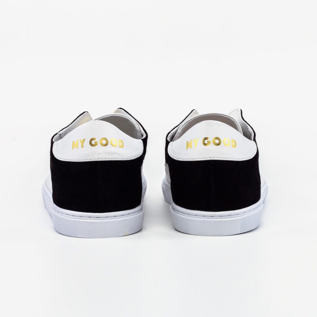 MG Slip Ons back in Black and White