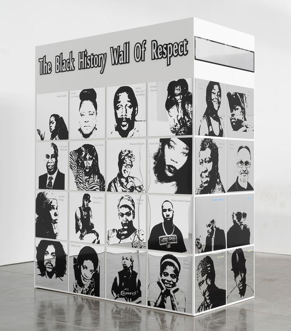 "Black History Wall of Respect" by Lauren Halsey