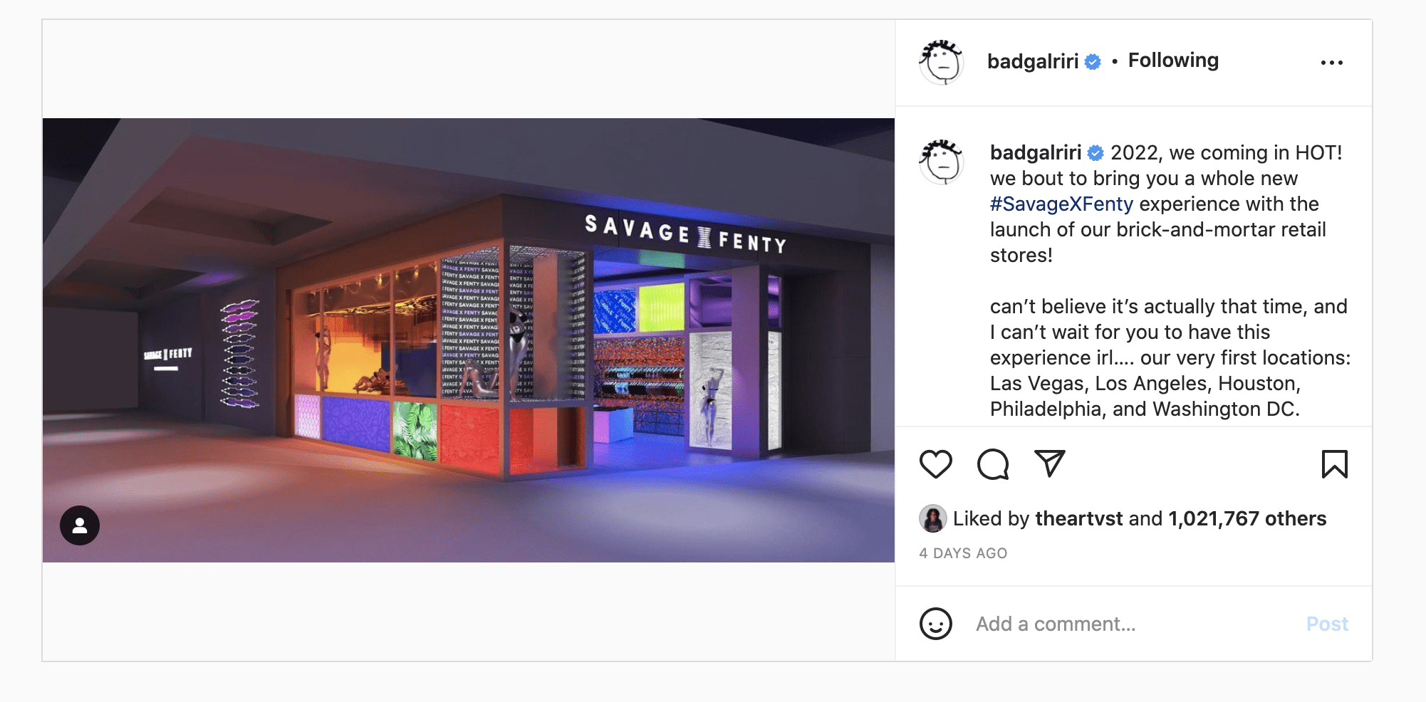 Rihanna Is Opening Savage x Fenty Stores In 2022 - The Garnette Report