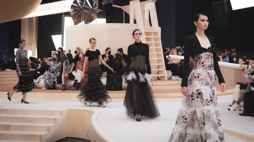 Chanel Breaks Couture Runway Traditions With A Royal And A Steed - The  Garnette Report