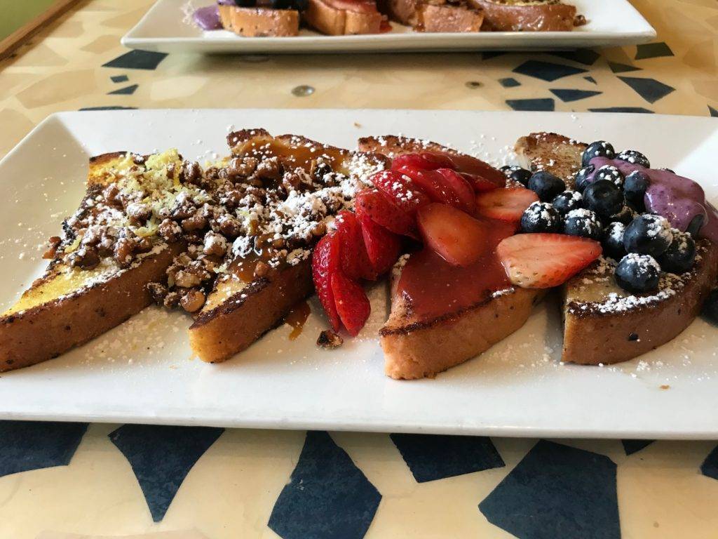 Batter & Berries signature french toast.