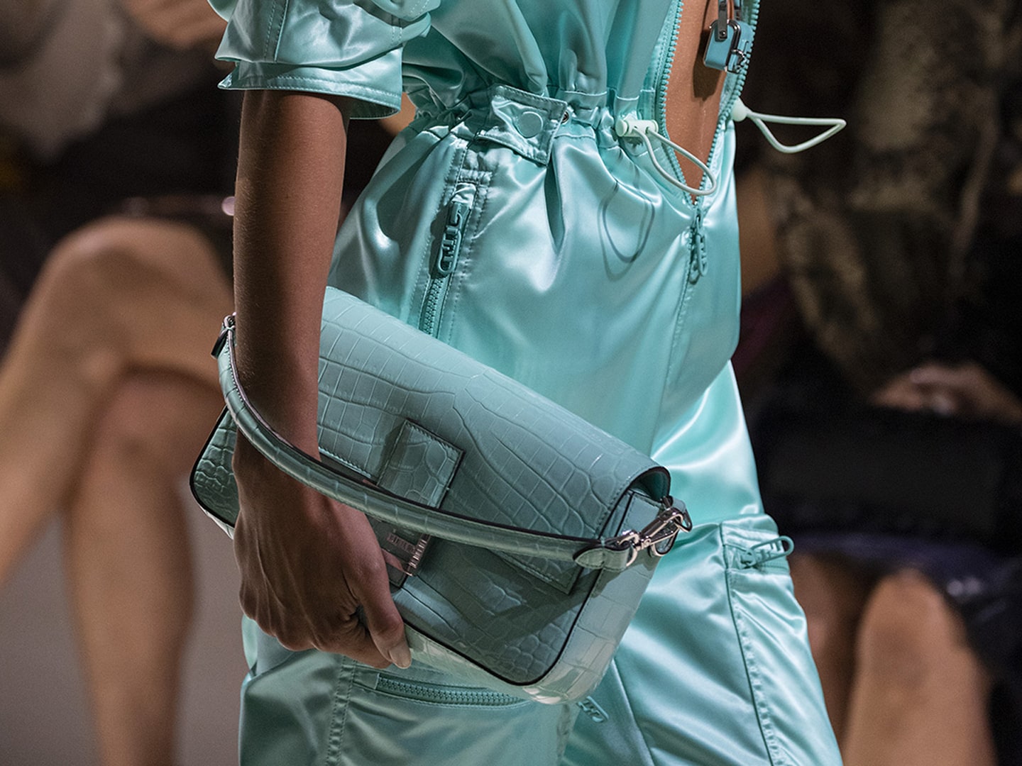 Fendi x Tiffany & Co. Baguette Bag Tiffany Blue