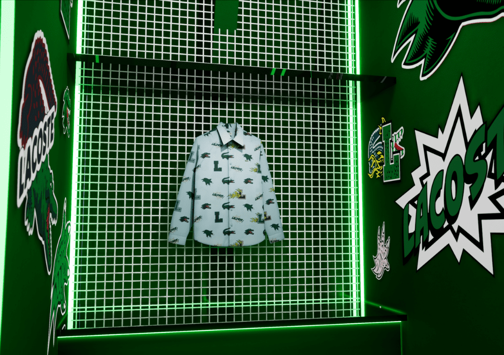 Lacoste Opens a Branded Virtual Store in the Metaverse - Cryptoflies News
