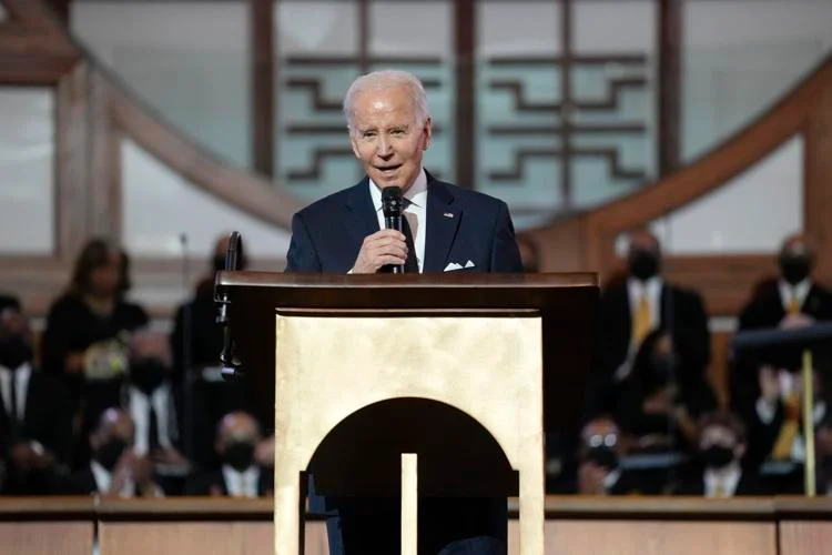 Biden speaks at Ebenezer Baptist Church