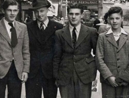 Men in 1930s fashion, Oppenheimer-esque