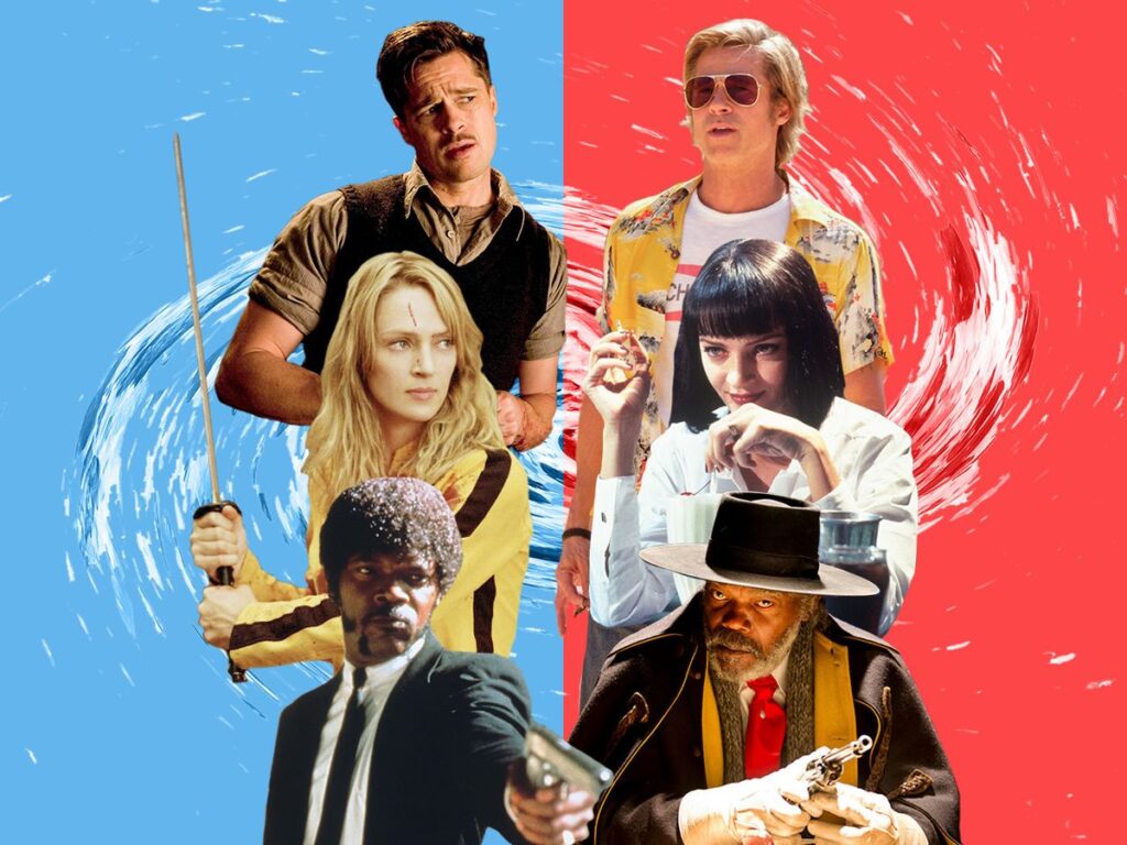 some of the characters in the quentin tarantino universe
