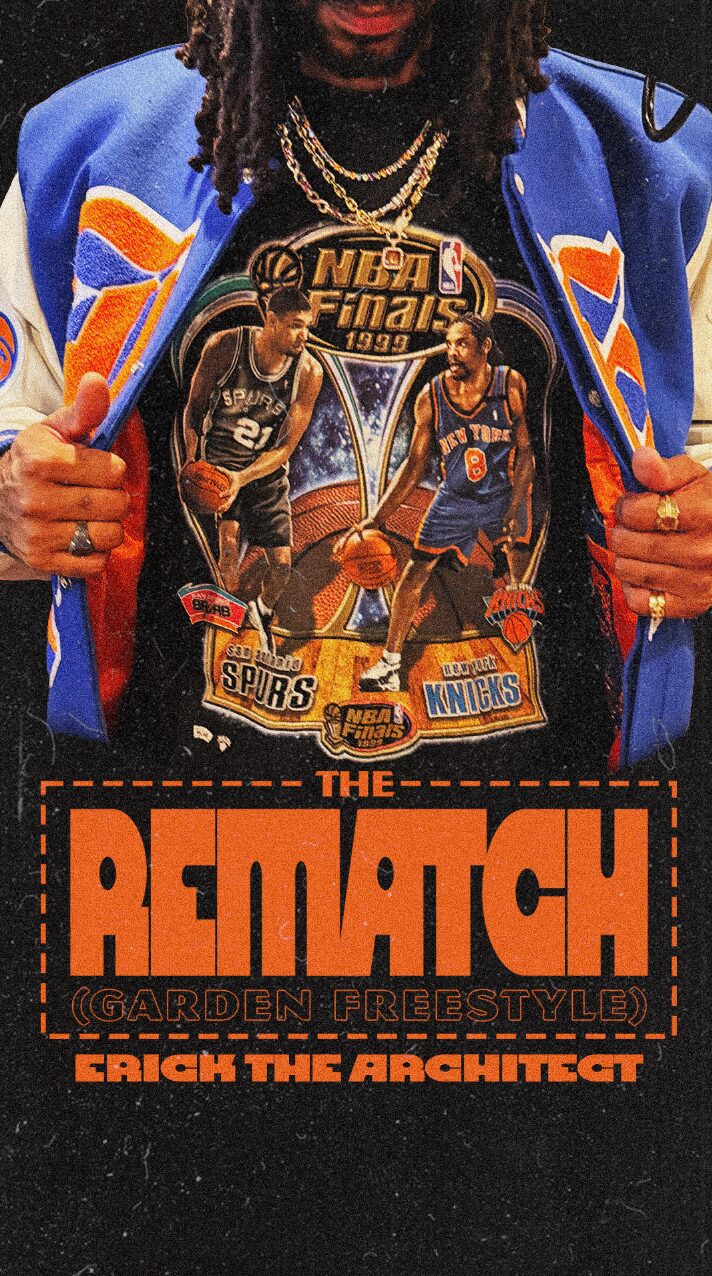 Erick the Architect Drops Freestyle Before Knicks Game 1